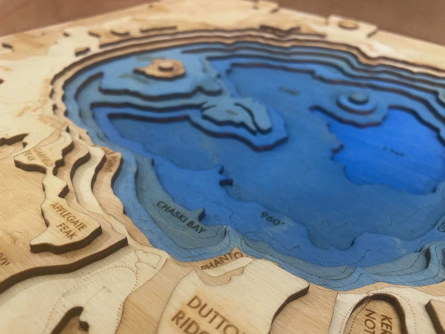 Crater Lake Topographic Map