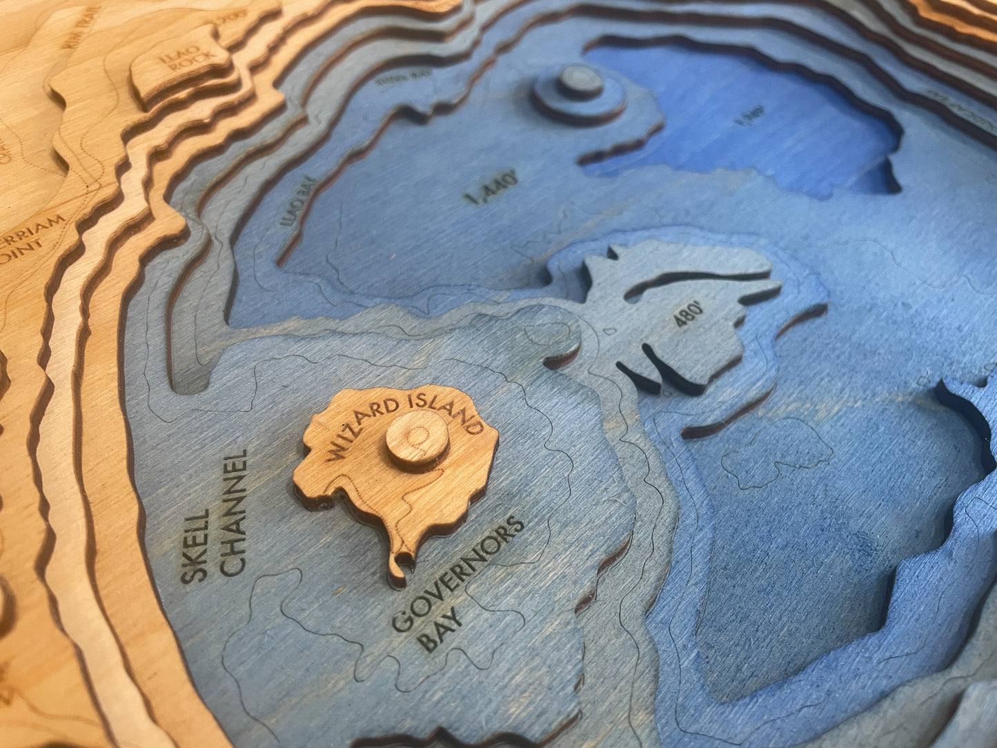 Crater Lake Topographic Map