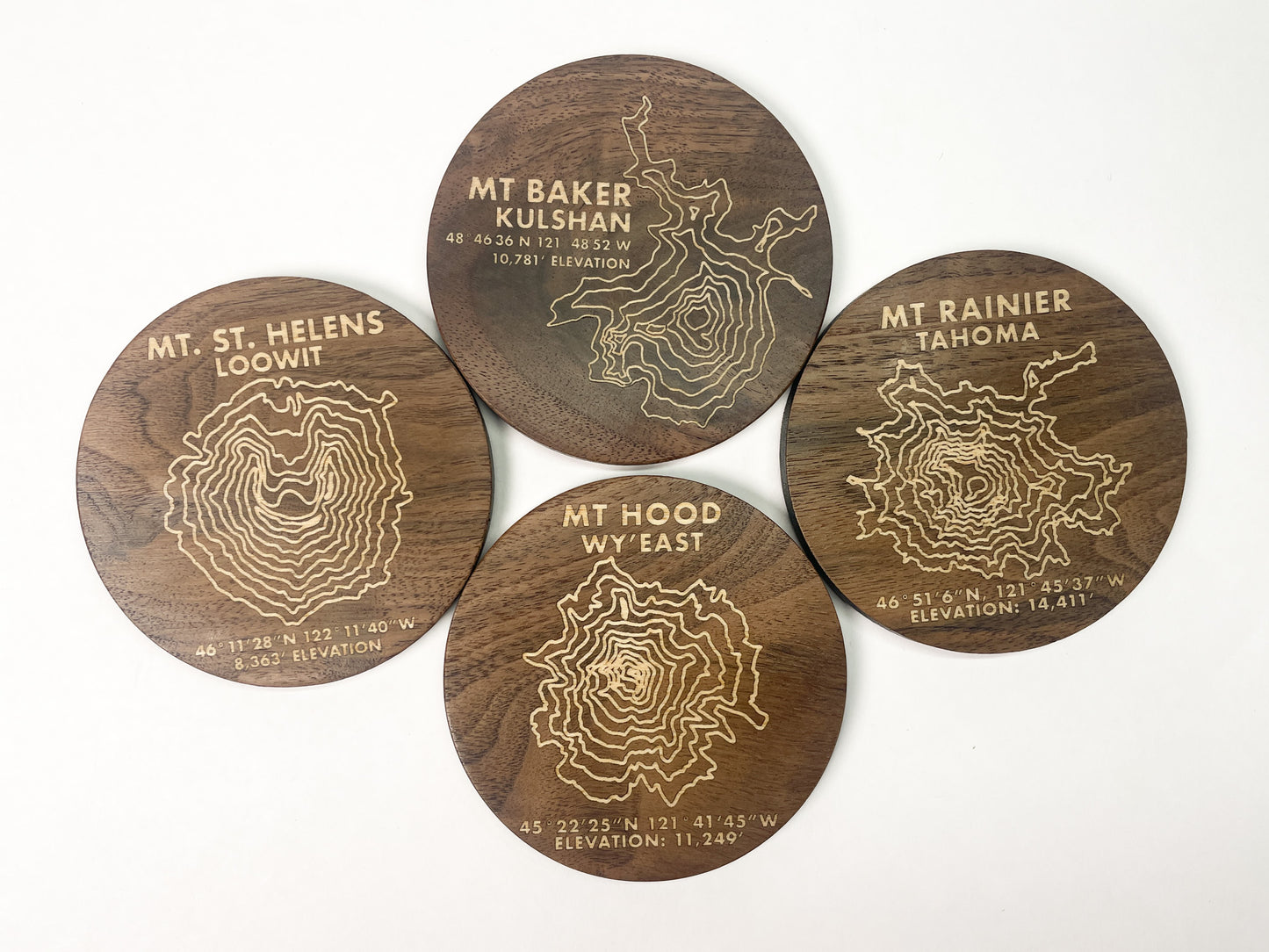 Hardwood Coasters