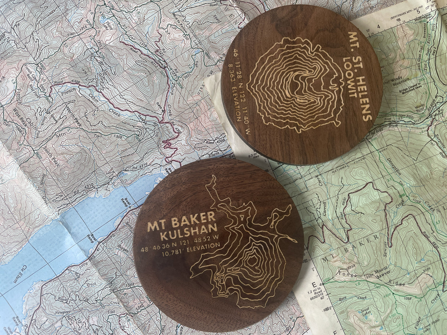 Hardwood Coasters
