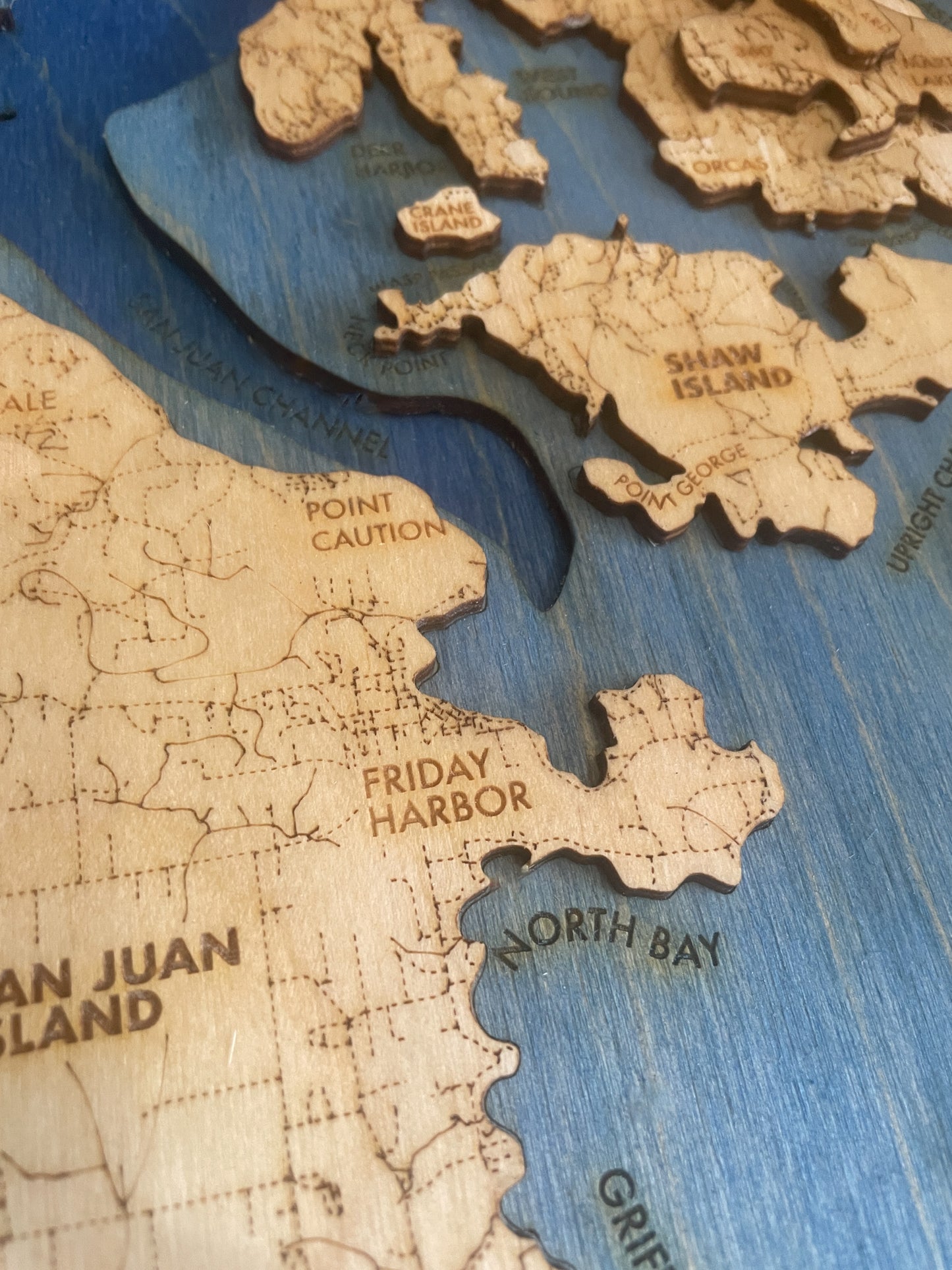 San Juan Islands Topographic Map
