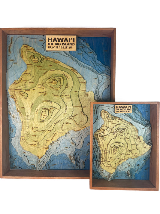 Hawai'i Topographic Map