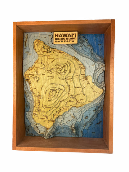 Hawai'i Topographic Map