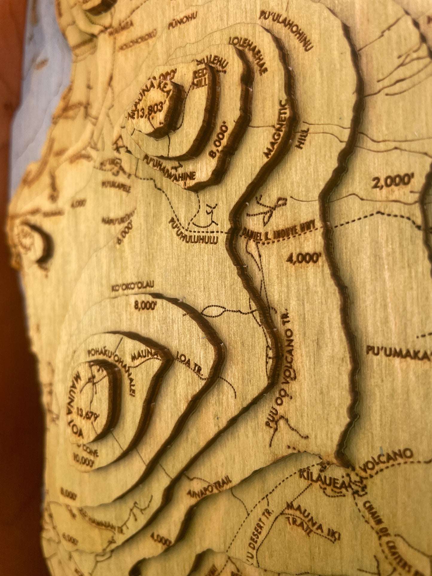 Hawai'i Topographic Map