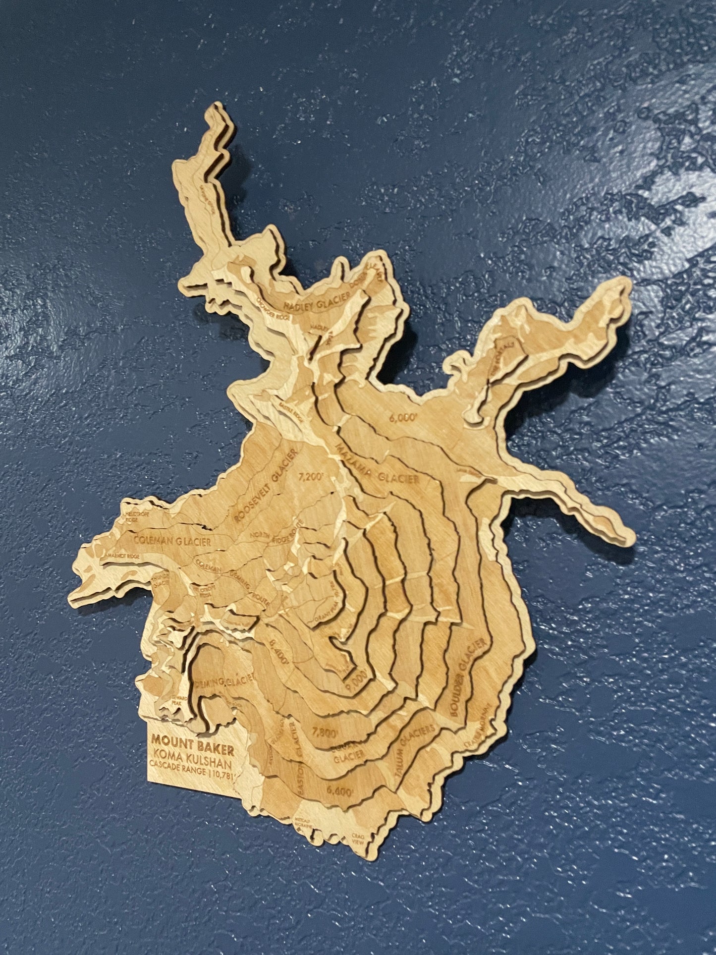 Mt. Baker Topographic Map