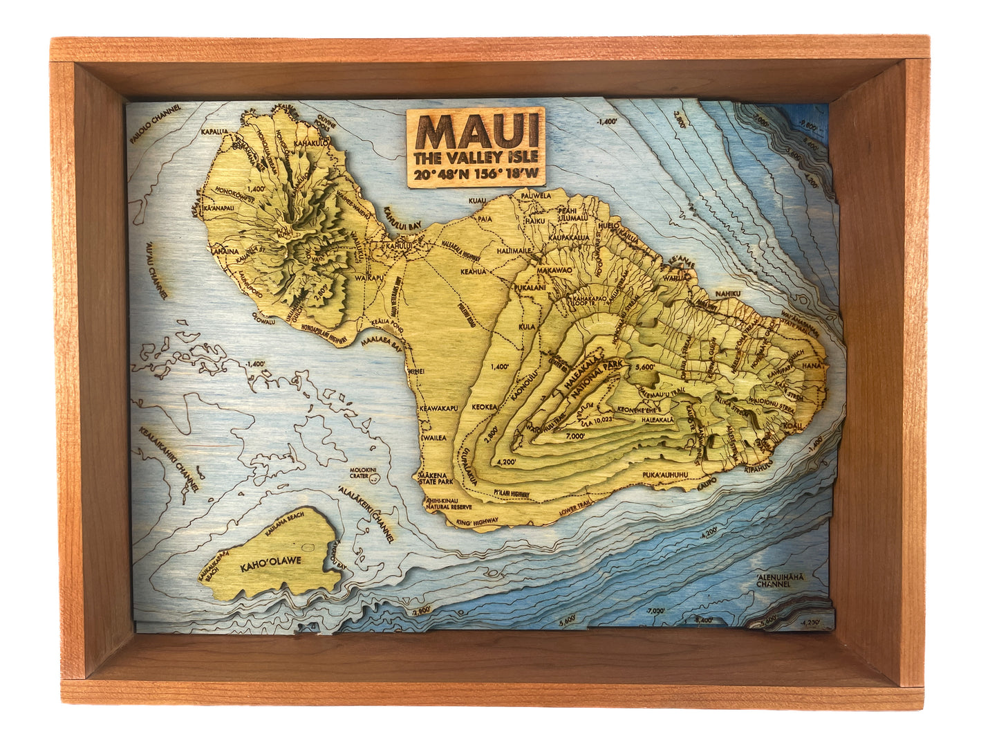 Maui Topographic Map