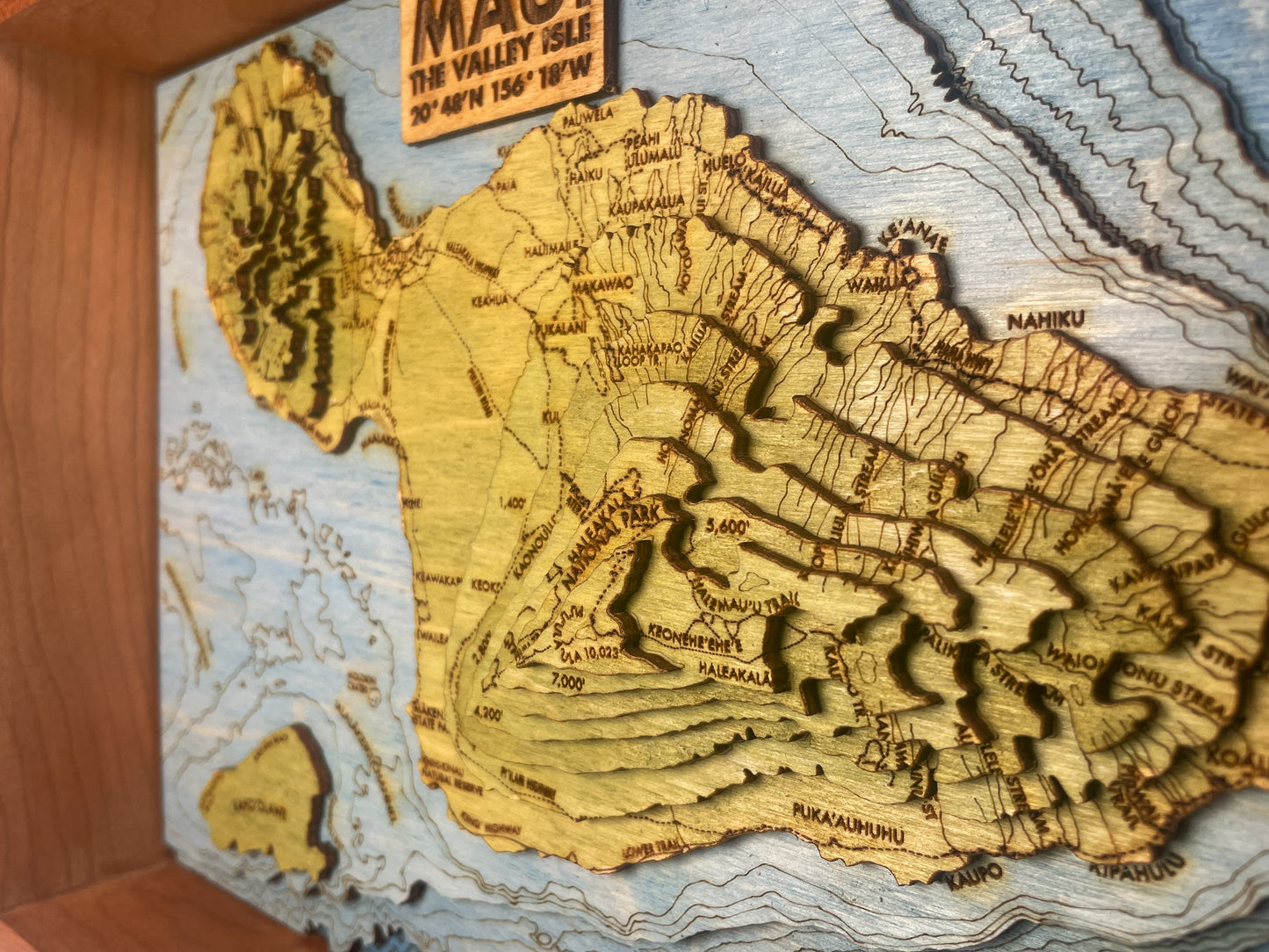 Maui Topographic Map