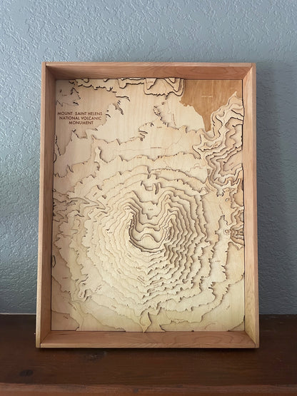 Mt. St Helens Topographic Map