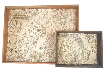 The Enchantments & Leavenworth Topographic Map