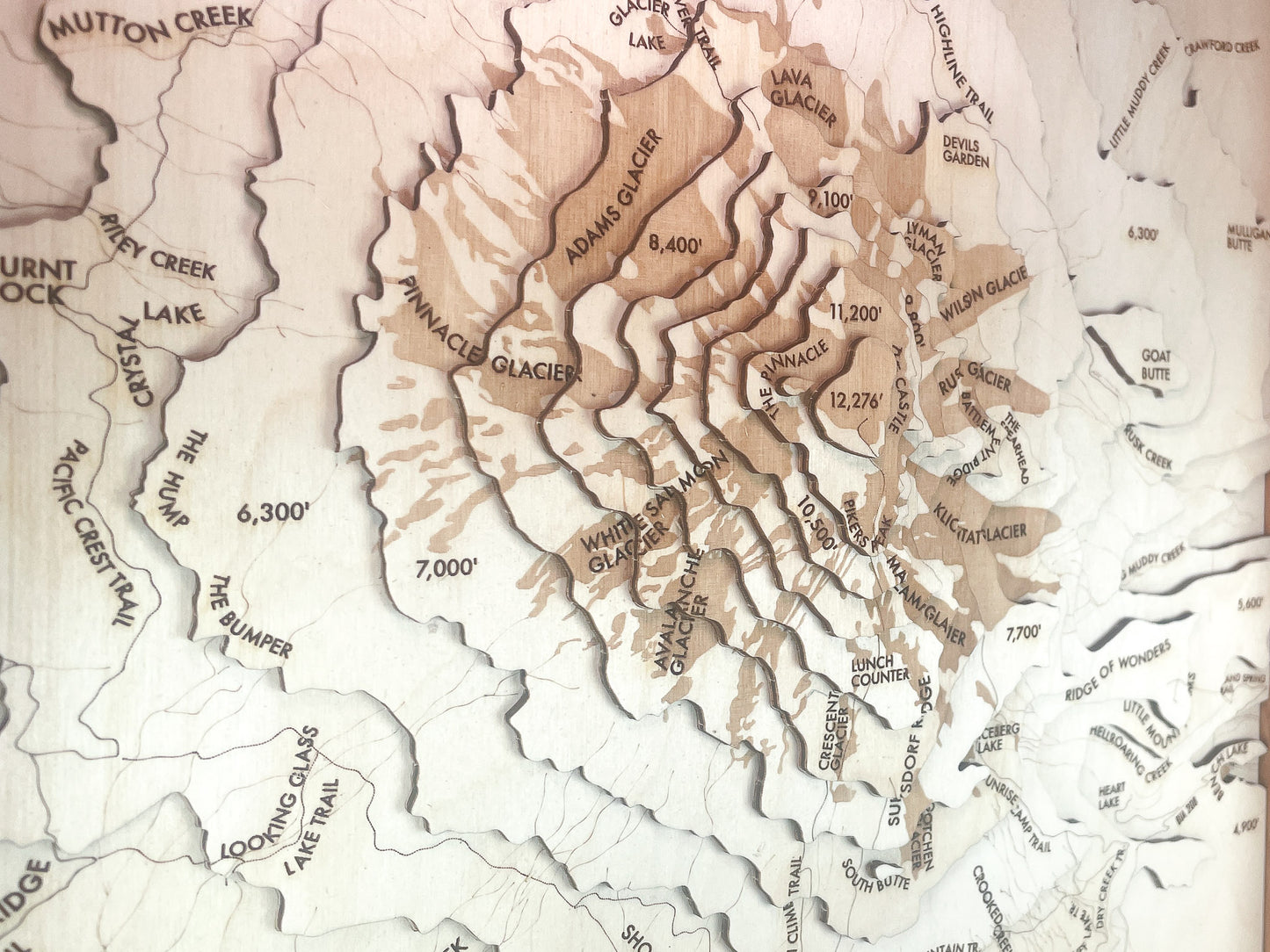 Mt. Adams Topographic Map