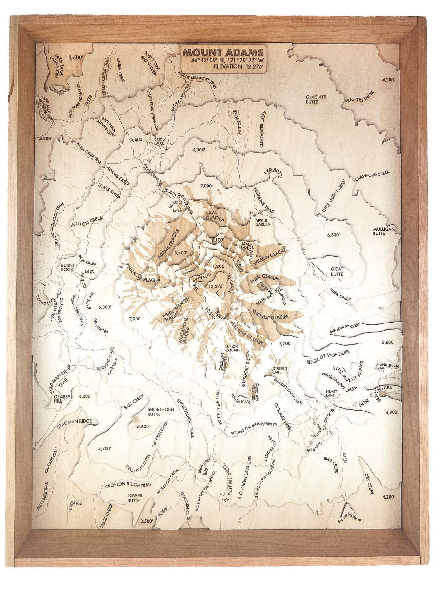 Mt. Adams Topographic Map