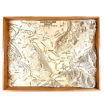 Snoqualmie Valley Topographic Map