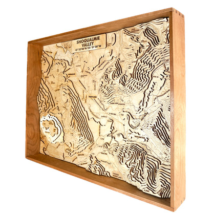 Snoqualmie Valley Topographic Map